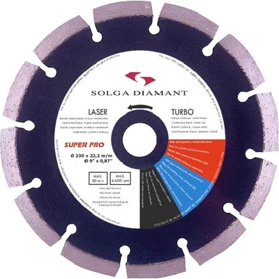 Solga Kotúč diamantový 230 mm 13456230