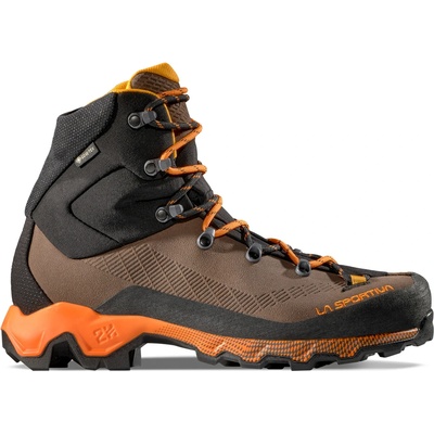 La Sportiva Мъжки туристически обувки La Sportiva Aequilibrium Trek GTX Walking boots - Chocolate / Papaya - размер 42 (EU) (019-1241-0413)