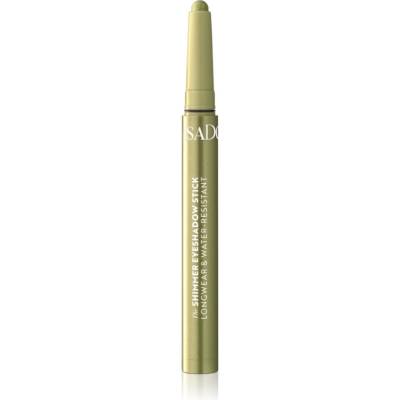 IsaDora The Eyeshadow Stick Shimmer дълготрайни сенки за очи в молив с блясък цвят 45 Green Shimmer 1.2 гр