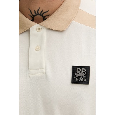 HUGO тениска мъжка от памук с еластан Dunios_RB (50559650)