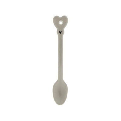 Bastion Collections Keramická lžička ESPRESSO titan 10cm LI-SPOONS-005-MT