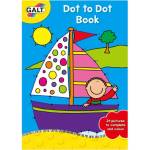 Galt Детска книжка за оцветяване Galt Dot to Dot Pad - Свържи точките. 2 част (A3071B) - baby