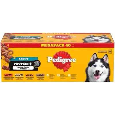 Pedigree Adult Protein+ v želé 40 x 85 g
