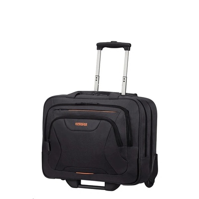 Samsonite Тролер American Tourister, Полиестер, 38x44x23 см, Черен/Оранжев (33G*39006 / 88533-1070)