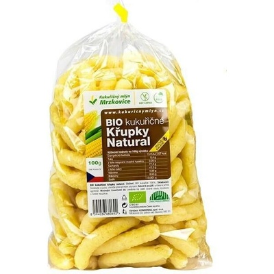 Kukuřičný mlýn BIO kukuričné chrumky dlhé natural 100 g