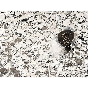 Konfety Push pop stříbrné