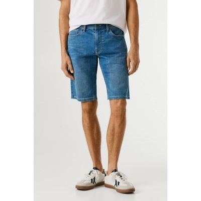 Pepe Jeans SLIM GYMDIGO SHORT TRACK denim