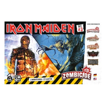 Asmodee Zombicide: Iron Maiden Charackter Pack 3