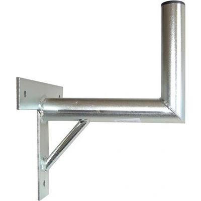 Satelitní držák na zeď T 25cm, p. 42mm, se vzpěrou; K25T42V