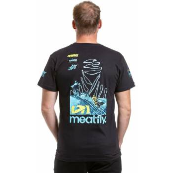 Meatfly мъжка тениска Dakar Blue/Black Meatfly | Sin | МЪЖЕ | S