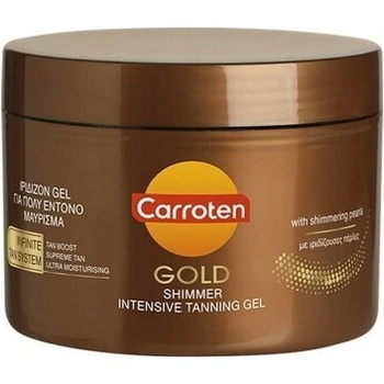 Carroten Блестящ гел за много интензивен тен, Carroten Gold Shimmer Intensive Tanning Gel 150ml