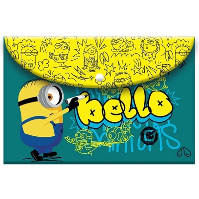 Diakakis Папка с копче, А4, ВАР (30124-А-minions)