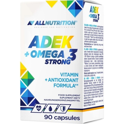 ALLNUTRITION ADEK + Omega 3 Strong, 90 капсули, AllNutrition (7391)