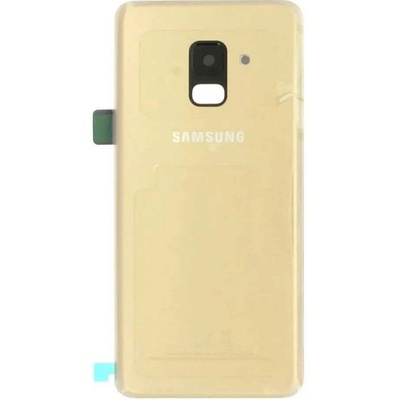 Kryt Samsung A530 Galaxy A8 (2018) zadní + sklíčko kamery zlatý