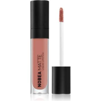 NOBEA Day-to-Day Matte Liquid Lipstick матиращо течно червило цвят Pink Lavender #M11 7ml