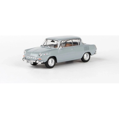 Abrex Škoda 1100MBX 1969 sivá námorná 1:43