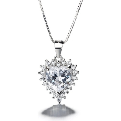 DELIS Висулка от сребро 925, jw1290, елегантен дизайн, родиево покритие (jw1290)