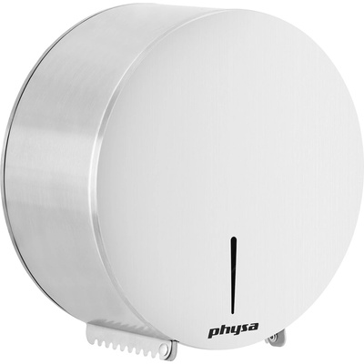 Physa Държач за тоалетна хартия за търговски цели - за големи ролки - неръждаема стомана (foggia silver)