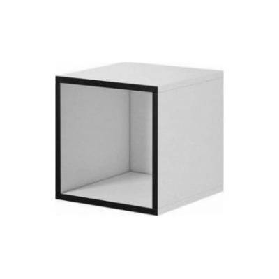 Cama otevřená skříň ROCO RO6 37/37/39 bílá/černá