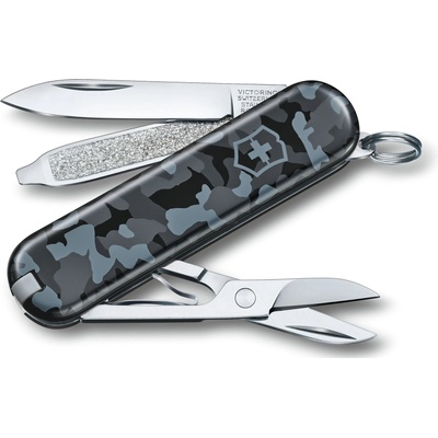 Victorinox Швейцарски джобен нож Victorinox - Classic SD, 7 функции, камуфлаж 2 (0.6223.942)