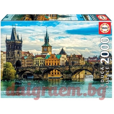 Educa Пъзел educa 18504 - 2000 части - Прага (edu18504)