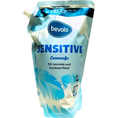 BEVOLA SENSITIVE krémové tekuté mýdlo pro citlivou pokožku 1000 ml