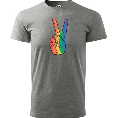 Sablio Love & Peace šedé – Hledejceny.cz