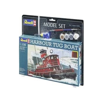Revell Model Kit Plastic loď 05207 Harbour Tug Boat 18 3621 1:108
