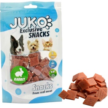 JUKO Snacks Rabbit big bites 3 x 2 cm 70 g