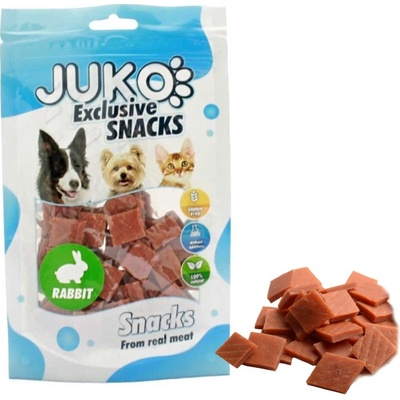 JUKO Snacks Rabbit big bites 3 x 2 cm 70 g