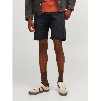 Image 1 of Jack and Jones Мъжки къси панталони Jack and Jones JJ Denim Shorts Mens - Black Denim