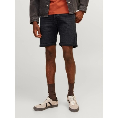 Jack and Jones Мъжки къси панталони Jack and Jones JJ Denim Shorts Mens - Black Denim