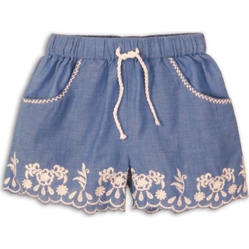 Minoti kraťasy dívčí bavlněné 2short 8 růžová