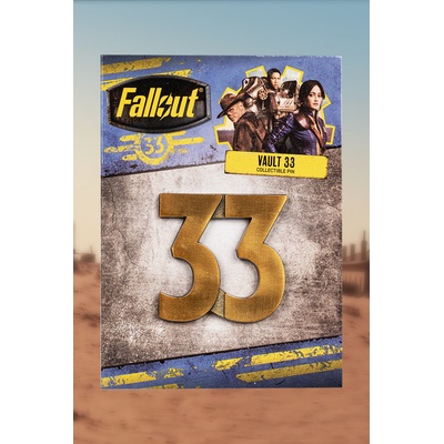 Fallout odznak " Vault 33"