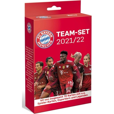 Topps 2021/22 FC Bayern Munchen Team Set Box