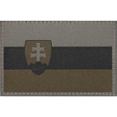 Nášivka Claw Gear vlajka Slovensko - olivová