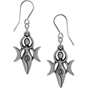 Alchemy gothic обеци ALCHEMY GOTHIC - Danu Goddess- E475