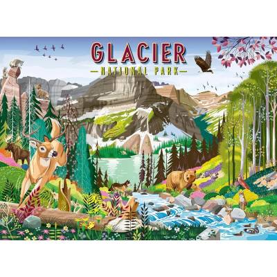 Ravensburger - Puzzle National Park Collection: Glacier - 500 piese