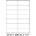 CDRmarket Самозалепващи етикети 105 x 41 mm, 14 етикети A4, 100 листа (R0ECO.0933A)