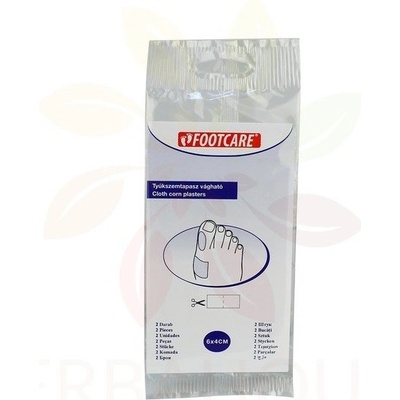 FootCare náplast na kuří oka na stříhání 6 x 4 cm