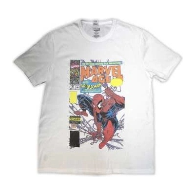 Marvel Comics Unisex T-shirt: Spider-man Marvel Age Comic Cover