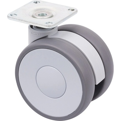 Tente koliesko Linea 65mm 70kg tmavo šedá 108003