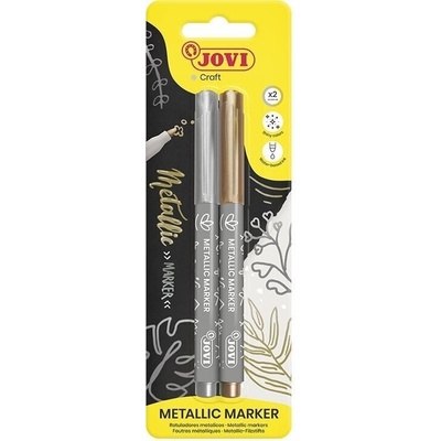 JOVI Metallic Markers Металическа акрилна химикалка 2 бр (1602M)