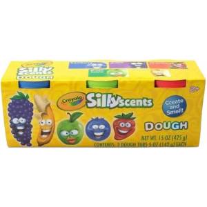 Crayola Комплект пластилин Crayola Silly Scent, 3 цвята (A1-2186) - ozone