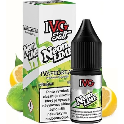 IVG Salt Neon Lime 10 ml 20 mg