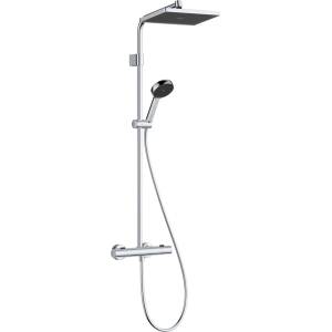 Hansgrohe Activera Q - Душ комплект с термостат, 29x18 см, 2 струи, EcoSmart+, хром 28749000 (28749000)