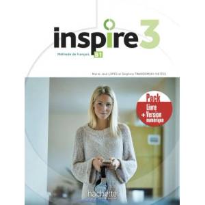 Inspire 3- Pack Livre + Version numérique | Marie-José LOPES, Delphine TWARDOWSKI-VIEITES (ISBN: 9782017152880)