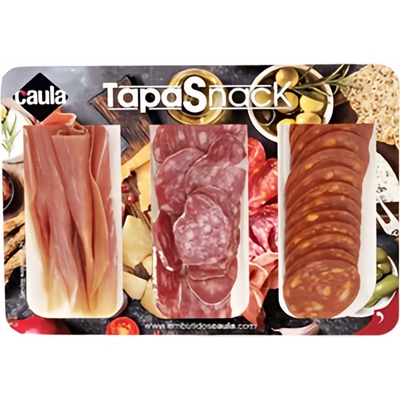 Caula Tapas Serrano + Fuet + Chorizo 120 g