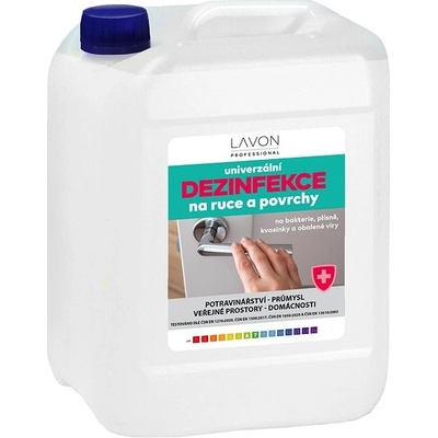 Lavon univerzálna dezinfekcia na ruky a povrchy 5 l