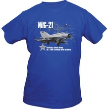 Triko Exc MIG 21 modré